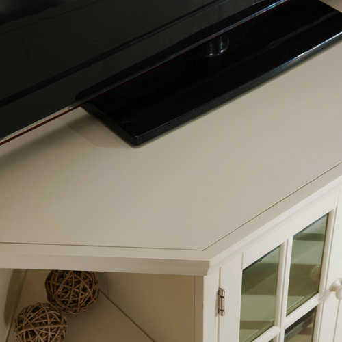 Charlton Home® Carnesville Corner TV Stand for TVs up to 50" & Reviews